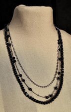 Lunga collana catena - lunga, e
