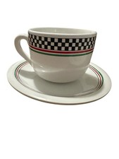 Vintage Cafe Au Lait cup and