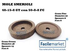 Coppia mole smerigli per