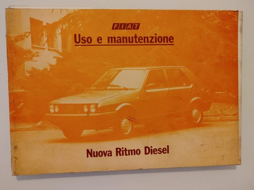 Manuale fiat ritmo diesel - fiat,