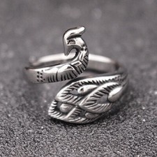 Anello pavone pavone vintage