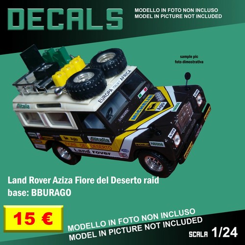 Decals repro land rover - rover, aziza