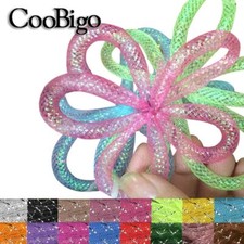 Tubolare a striscia 8 mm elastico per capelli Cyberlox ornamento fai da te parte artigianale