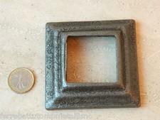 piastra base in ferro battuto per barriere hobby casa fai da te MP.R31.01Q40