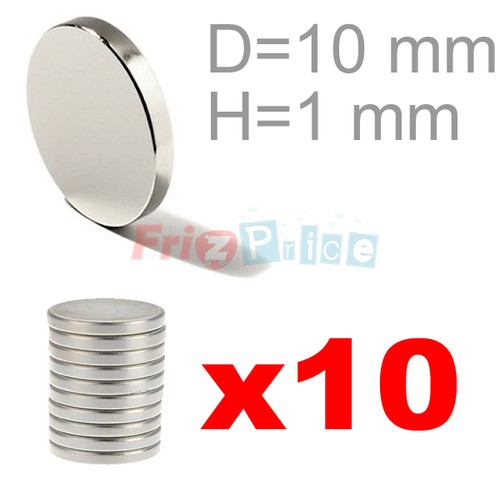 Super 10x1 magneti neodimio - 10,