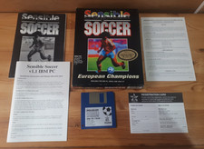 SENSIBLE SOCCER European Champions 1992/93 Ibm PC Big Box Floppy Completo Gullit