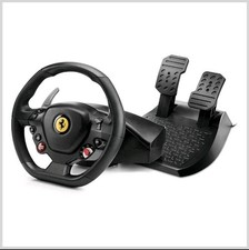 VOLANTE T80 FERRARI 488 GTB THRUSTMASTER CON PEDALIERA PS5/PS4/PC