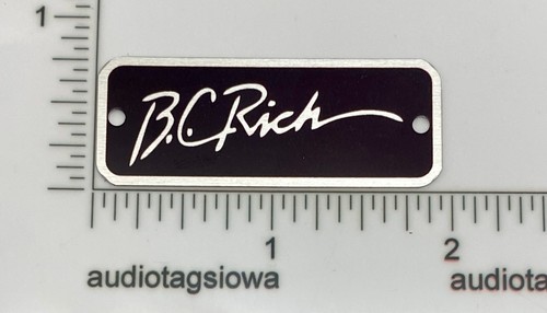 Rich guitar case badge - bc,