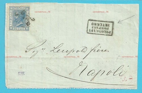 Storia postale francobollo - postale,