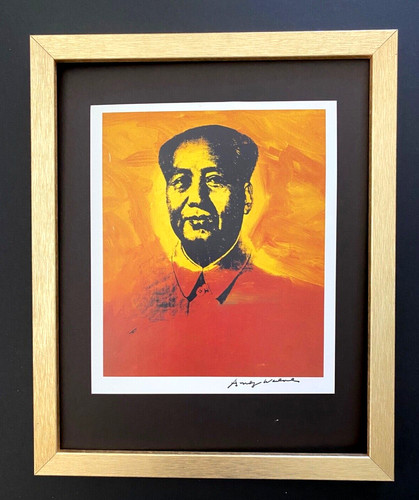 Andy warhol stampa - andy, mao