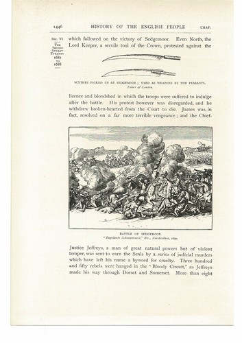 Battaglia sedgemoor - battaglia, di