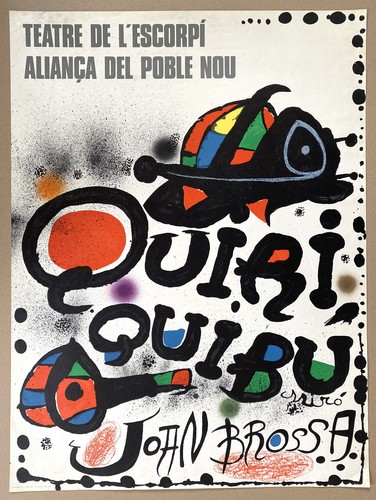 Joan miro quiriquibu poster - miro,, quiriquibu,