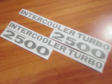 Decalcomanie Pajero Intercooler Turbo 2500 - Adatto a Mitsubishi - Adesivo af...