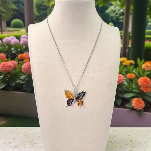 Collana farfalla ciondolo