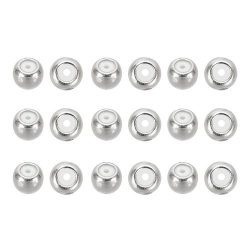 Perle distanziatori 6mm - perle,