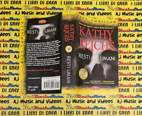 Book libro kathy reichs - book, resti