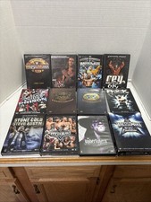 Lot Of 12 Wrestling DVD's WWE