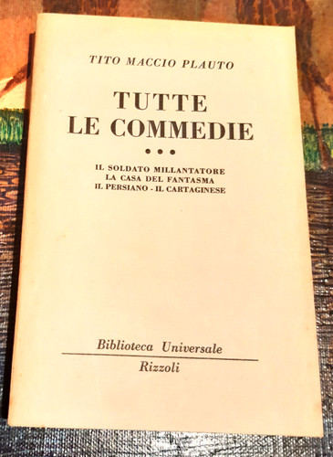 Plauto tutte le - -,