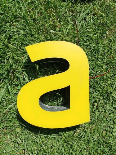 Lettera proveniente da - lettera, "a"