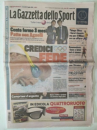 Gazzetta dello sport luglio - gazzetta,