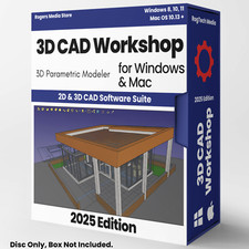 Software professionale di modellazione grafica parametrica CAD 2D 3D per Windows e Mac