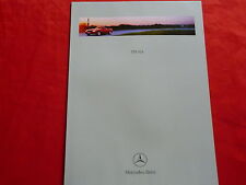 MERCEDES R170 SLK 200 SLK 230 Compressore Brochure Depliant dal 1999
