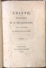SHAKESPEARE William. AMLETO