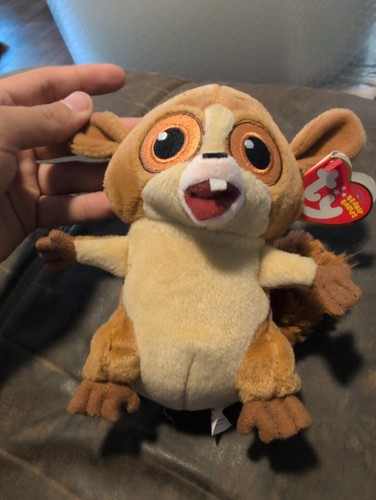 Mort lemur beanie baby - mort,