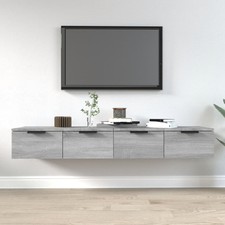 Mobili Pensili 2 pz Grigio