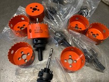 Fresa a tazza 60mm HSS BI-METAL per metallo acciaio ferro plastica con punta