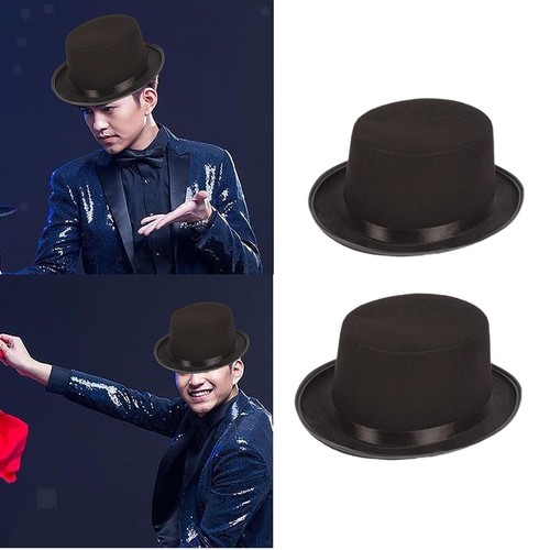 Cappello cilindro feltro - a,