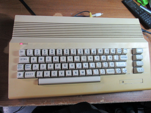 Commodore computer with - computer,
