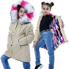 Giacca Parka In Pelliccia