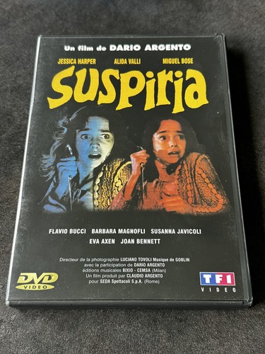 Suspiria dvd horreur dario - horreur,