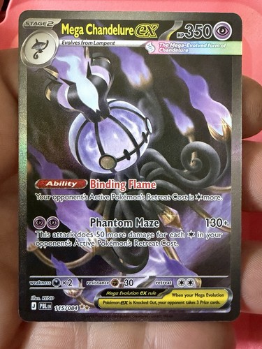 Mega chandelure 115 084 - chandelure, ex