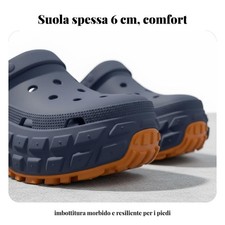 Zoccoli uomo estivi suola