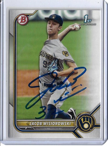 Jacob misiorowski autografo - jacob,