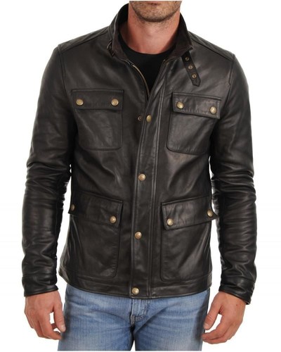 Giacca motociclista classica - motociclista,
