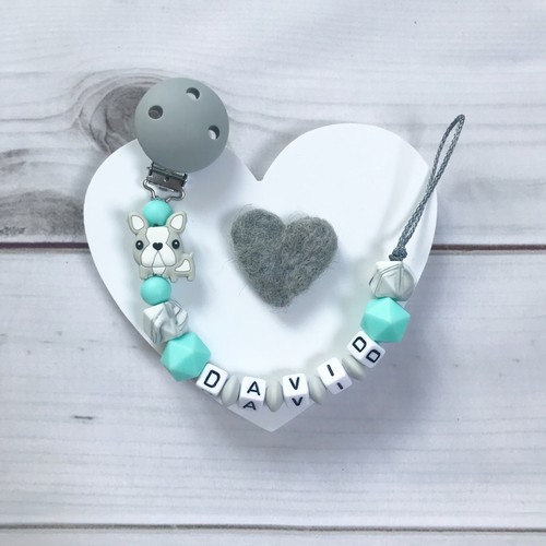 Pacifier chain bow nuckelkette - pacifier,