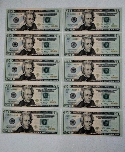 Usa dollari mai circolati - mai,
