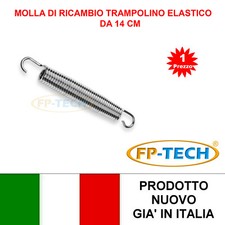 MOLLA DI RICAMBIO TRAMPOLINO ELASTICO DA GIARDINO 14 CM MOLLE IN ACCIAIO INOX 
