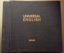Universal ENGLISH Corso Inglese 44 Dischi Grolier Corso Inglese