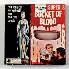 A Bucket of Blood 1959 Super 8mm Sound Film; Rare Roger Corman Horror Comedy