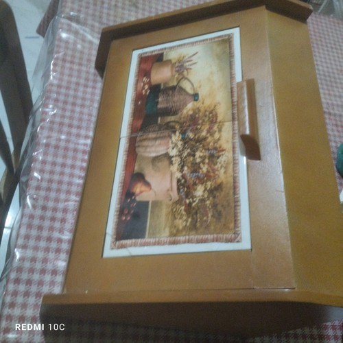Antica scatola legno - scatola,