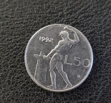 Moneta Rara Mini 50 Lire Del 1992. Valuto le offerte che mi vengono  fatte.