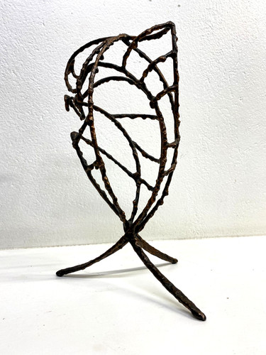 Scultura brutalista ferro - scultura,
