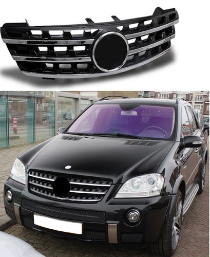 Grille calandre noir - grille, chrome