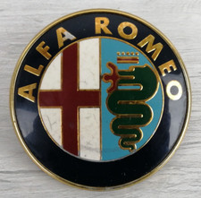 ALFA ROMEO - STEMMA - ORIGINALE 240051016 - 7,5 CM - ALFETTA / GIULIA
