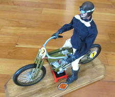 1917 Racer Bike and Rider