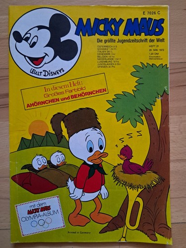 Topolino del 5 - n.21, 20.5.1972